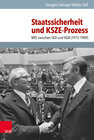Buchcover Staatssicherheit und KSZE-Prozess