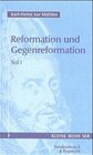 Buchcover Reformation und Gegenreformation