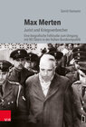 Buchcover Max Merten