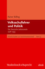 Buchcover Volksschullehrer und Politik