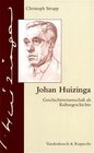 Buchcover Johan Huizinga