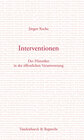 Buchcover Interventionen