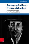 Buchcover Fremdes schreiben – fremdes Schreiben