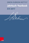 Buchcover Jahrbuch des Dubnow-Instituts / Dubnow Institute Yearbook XVI/2017
