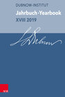 Buchcover Jahrbuch des Dubnow-Instituts /Dubnow Institute Yearbook XVIII 2019