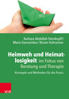 Buchcover Heimweh und Heimatlosigkeit im Fokus von Beratung und Therapie
