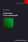 Buchcover Autonomie in der Arbeitswelt