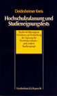 Buchcover Hochschulzulassung und Studieneignungstests