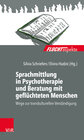 Buchcover Sprachmittlung in Psychotherapie und Beratung mit geflüchteten Menschen
