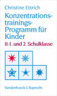Buchcover Konzentrationstrainings-Programm für Kinder. II: 1. und 2. Schulklasse