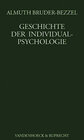Buchcover Geschichte der Individualpsychologie