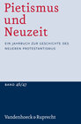 Buchcover Pietismus und Neuzeit Band 46/47 – 2020/2021