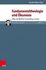 Buchcover Fundamentaltheologie und Ökumene