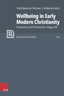 Buchcover Wellbeing in Early Modern Christianity