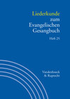 Buchcover Liederkunde zum Evangelischen Gesangbuch. Heft 25