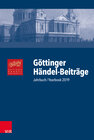 Buchcover Göttinger Händel-Beiträge, Band 20