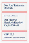 Buchcover Das Buch des Propheten Hesekiel/Ezechiel Kapitel 20-48