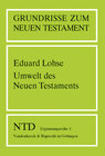 Buchcover Umwelt des Neuen Testaments