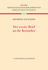 Buchcover Der Zweite Korintherbrief