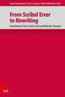 Buchcover From Scribal Error to Rewriting