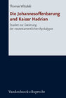 Buchcover Die Johannesoffenbarung und Kaiser Hadrian