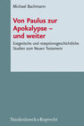 Buchcover Von Paulus zur Apokalypse – und weiter