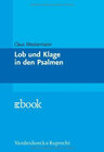 Buchcover Lob und Klage in den Psalmen.