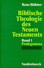 Buchcover Biblische Theologie des Neuen Testaments. Band 1