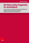 Buchcover Die Vetus-Latina-Fragmente im Jeremiabuch