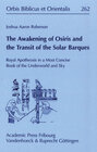 Buchcover The Awakening of Osiris and the Transit of the Solar Barques