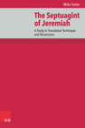 Buchcover The Septuagint of Jeremiah