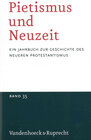 Buchcover Pietismus und Neuzeit Band 35 – 2009