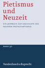 Buchcover Pietismus und Neuzeit Band 50 – 2024
