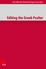 Buchcover Editing the Greek Psalter