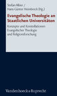 Buchcover Evangelische Theologie an Staatlichen Universitäten