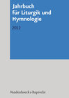 Buchcover Jahrbuch für Liturgik und Hymnologie