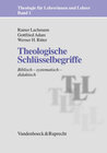 Buchcover Theologische Schlüsselbegriffe