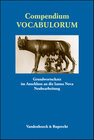 Buchcover Compendium Vocabulorum