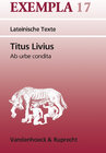 Buchcover Titus Livius, Ab urbe condita