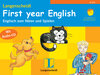 Buchcover First year English