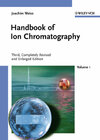 Buchcover Handbook of Ion Chromatography