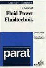 Buchcover Dictionary of Fluid Power /Wörterbuch Fluidtechnik