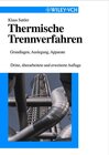 Buchcover Thermische Trennverfahren