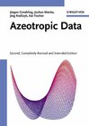 Buchcover Azeotropic Data