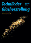 Buchcover Technik der Glasherstellung