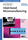 Buchcover Inkjet-based Micromanufacturing