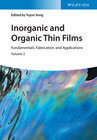 Buchcover Inorganic and Organic Thin Films