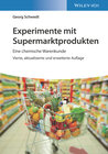 Buchcover Experimente mit Supermarktprodukten