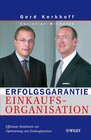 Buchcover Erfolgsgarantie Einkaufsorganisation