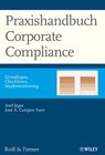 Buchcover Praxishandbuch Corporate Compliance